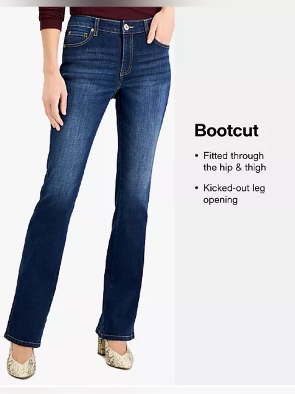 LUCKY‎ BRAND Mid-Rise Lolita Bootcut Jeans, Size 10